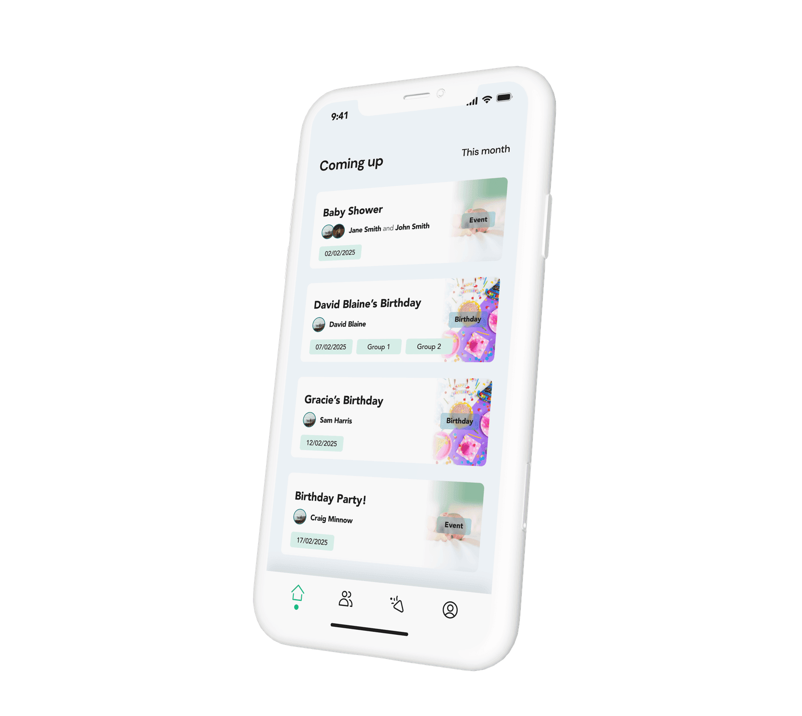 Wishfully home screen preview